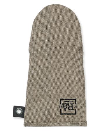 Rå Ovnhandske Home Textiles Kitchen Textiles Oven Mitts & Gloves Brown Rosendahl