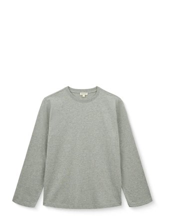 Freya Ls T-Shirt Grey STUDIO FEDER
