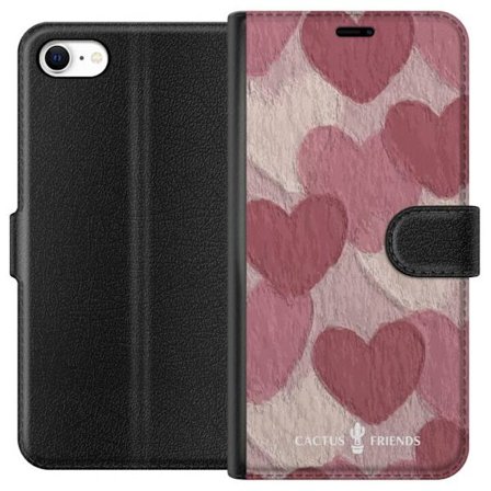 Yhteensopiva Lompakkokotelo Apple Apple iPhone 6 Cactus and Friends - Blush Paper Hearts