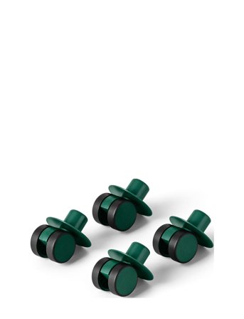 4 X Swirly Wheels Green MODU