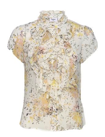 Lillysz Ss Shirt Blouses Short-sleeved Gul Saint Tropez