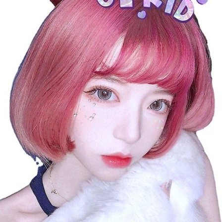 IC-peruukki clavicle bob korealainen bob-hiusleikkaus kasvojen ympärille internet