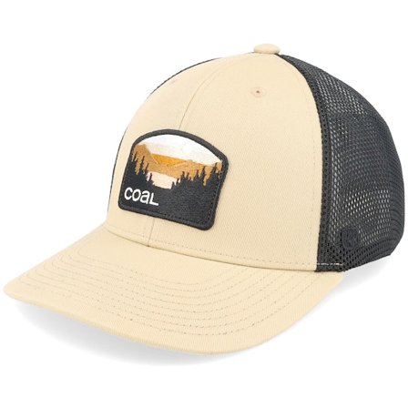 Coal - Beige trucker Cap - Hauler Low One Khaki/Black Trucker @ Hatstore