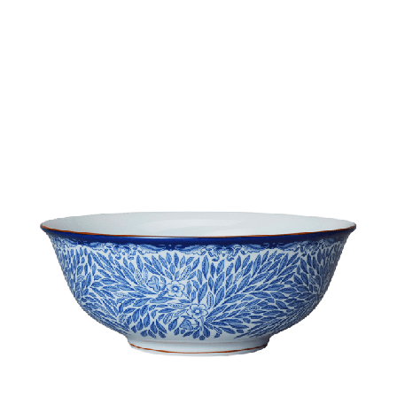 Rörstrand Serveringsskål Ostindia Floris 2,4L Serveringstillbehör Blå ONESIZE
