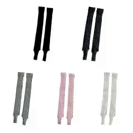 Balletstrømper i bomuld, fodløse benvarmere til danseyoga