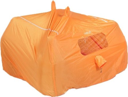 Rab Group Shelter hätäsuoja 4-6 henkilölle, oranssi