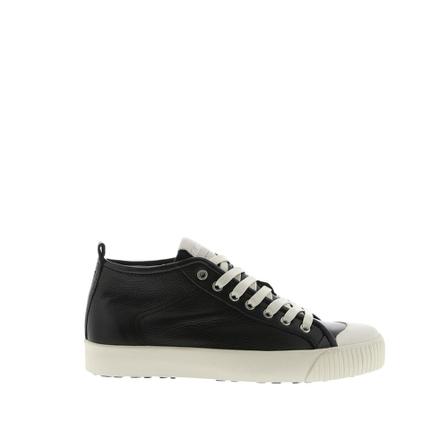 Blackstone Vl62 Black - Mid-Top Sneaker , Zwart , Dames , Maat: 37 EU