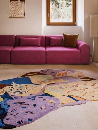 Eden Rug - Multicolor 220X260 Wool, Modern Style