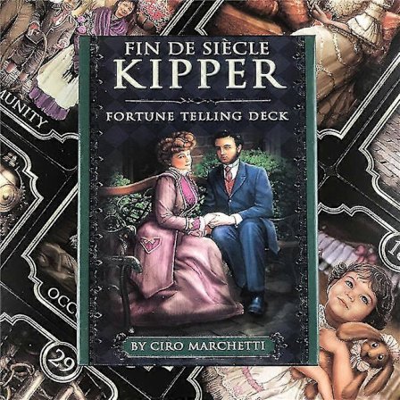 Fin Sieve Kipper Tarotkort Engelsk Version Spådomsskæbne Dæk Oracle Kort Brætspil Til Fest Legetøj Underholdningsspil