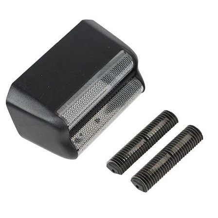 1 sæt barbermaskine reservedelsblad hoved til KM-1103 mesh blad net skæg barberingsdele passer til Wahl Finale shaver