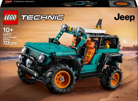 LEGO-Technic Jeep Wrangler Rubicon SUV 4-LEGO Technic Jeep Wrangler Rubicon SUV 42227-LEGO-LEGO
