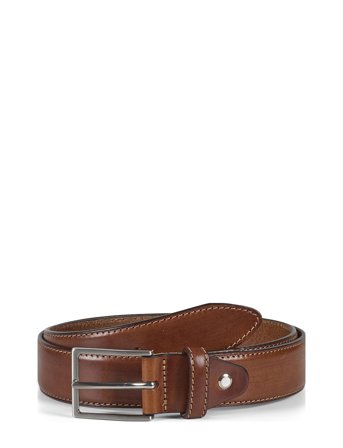 Howard London Leather Belt Charles - Brown - 85