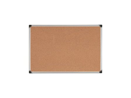 Anslagstavla kork 45x60cm - Lyreco - Kontorsmöbler och inredning - Tavlor ställ och ramar - Anslagstavlor