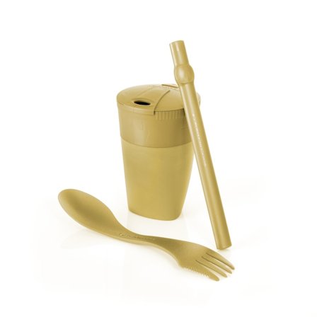 Light My Fire Rekit Bio eating utensils Yellow OneSize