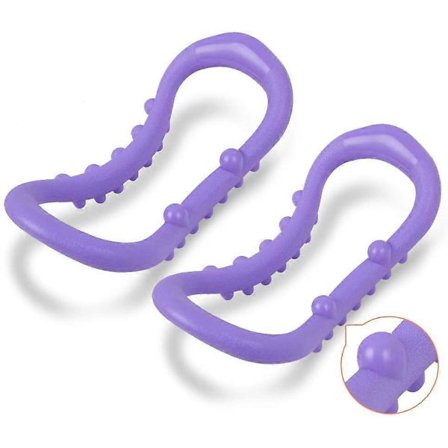 Yogaring Vad Pilatesring Fitnesscirkel för Ryggsträckning Nackmassage Benövning