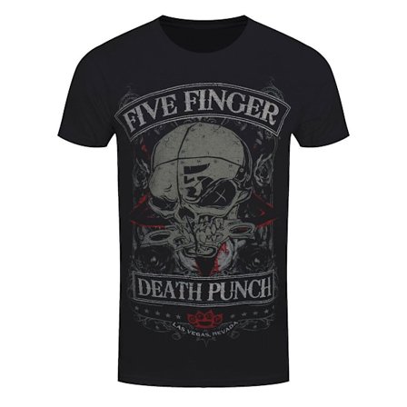 Five Finger Death Punch Unisex Adult Wicked T-Shirt M Svart