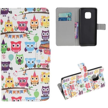 Plånboksfodral Huawei Mate 20 Pro - Ugglor På Kalas