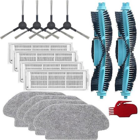 Huvudsideborste Hepa-filter moppduk för Xiaomi Viomi Se V2