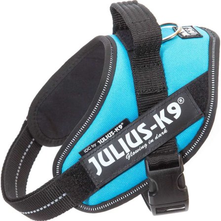Julius-K9 Idc Harness Mini Dog Harnesses & Dog Collars Blue Mini