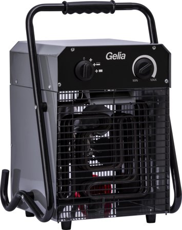 Gelia 4050524001 Värmefläkt 5 KW, 400 V, portabel 0, Luftkvalitet & klimat