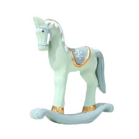 Puinen hevoskoriste-koriste joulukoriste