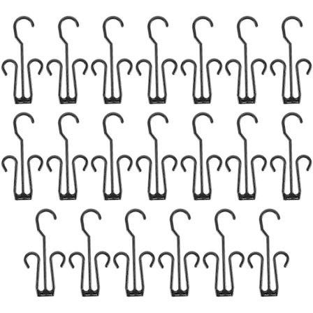 20 stk. husholdnings sko bøjler dekorative sko stativer Mall sko display stativer hængende kroge [BR]