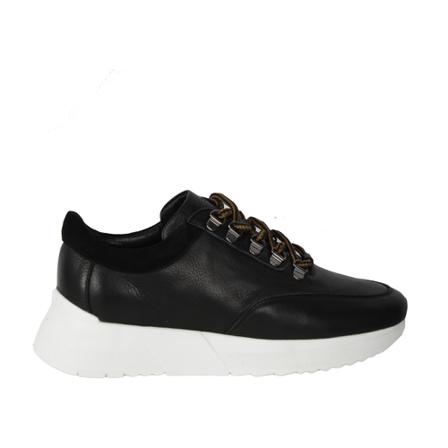 Roberto d'Angelo, schoenen sneakers Zwart, Dames, Maat:40 EU