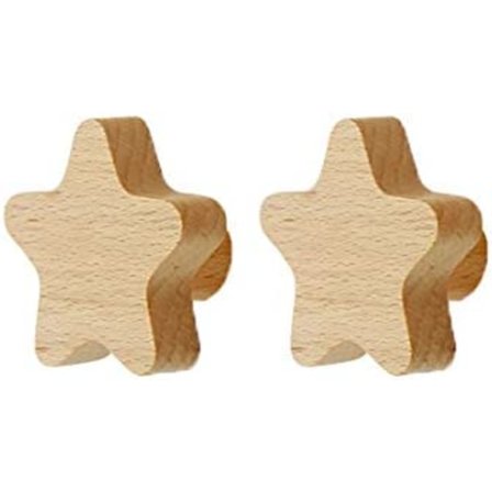 Barnekrok i tre, veggmonterte kleshengere for oppheng