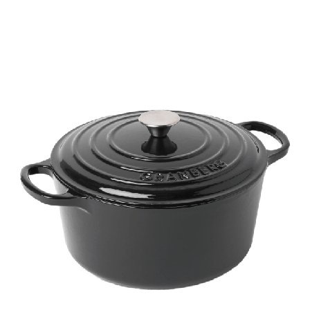 GRANBERG Gjutjärnsgryta 6,3 L Grytor Svart ONESIZE