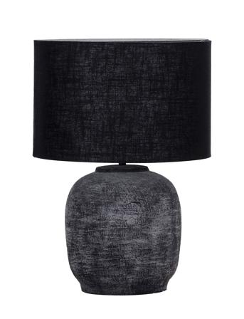 Table Lamp Incl. Lampshade, Tahi, Black Home Lighting Lamps Table Lamps Svart House Doctor*Betinget Tilbud