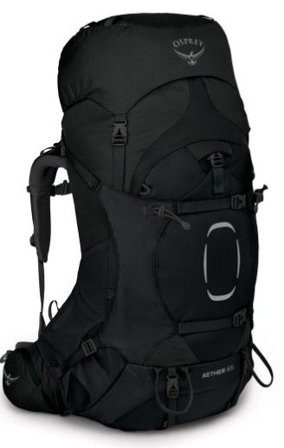 Osprey Aether 65L Black - Tursekker