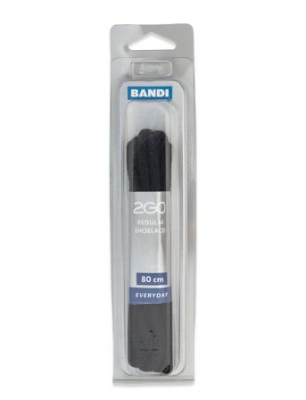2Go Shoelace 476 Black 2GO