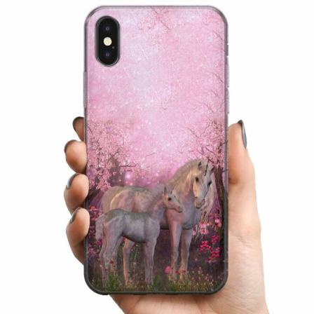 Apple Iphone Xs Tpu Mobilskal Unicorn