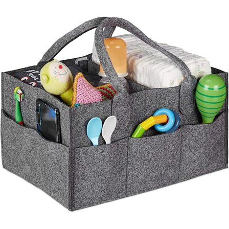 Babyble Caddy 11 rum Aftagelig Separator Bærbar filtpose