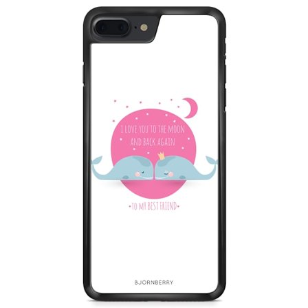 Bjornberry Skal iPhone 8 Plus - Love You To The Moon