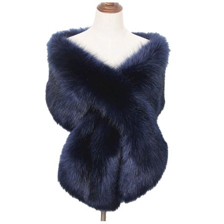 Dame Faux Fur Shawl Party Faux Fur Krave Fur Wraps