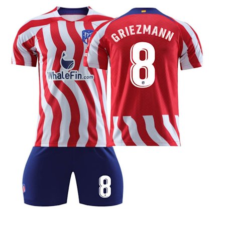 2022 Atletico Madrid hjemmebanetrøje NO. 8 Griezmann trøje
