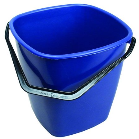 HYGIENTEKNIK Hink fyrkantig blå 9,5l - Lyreco - Städ och hygien - Städredskap - Hinkar och tillbehör