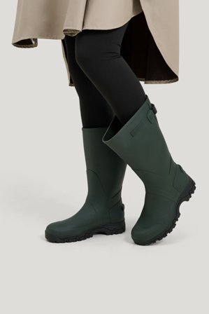 Tretorn Hajk S — Rubber Boot Men/Women — Green | Outerwear, Wellies, Jackets & Rainwear for Women, Men & Children