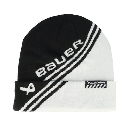 Bauer - Negro cuff Beanie - Colorblock Toque Black/White Cuff @ Hatstore