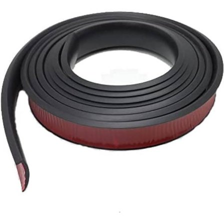 Skärmbreddare - Gummitätningslist - 3M*3CM, Svart