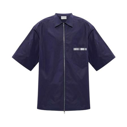 Vtmnts Casual Shirts Blå, Herre Skjorter