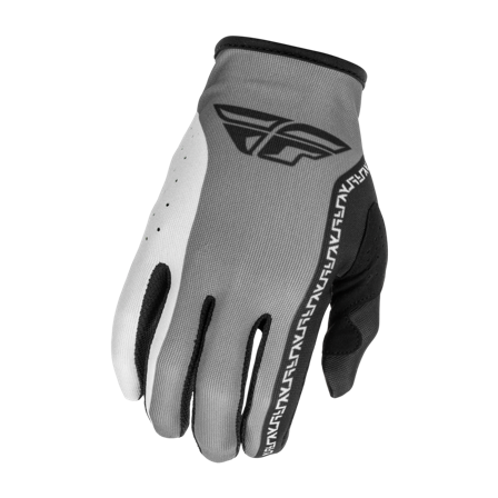 Motokrosové rukavice FLY Racing Lite V26 dětské Tmavá Šedá/Černá L