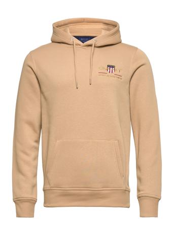 Medium Archive Shield Hoodie Beige GANT
