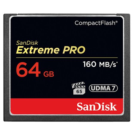 SanDisk CF Extreme Pro 64GB 160MB/s Minneskort