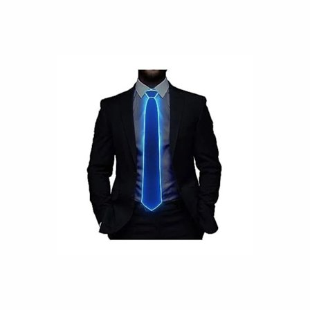 Valaiseva LED-solmio miehille, pimeässä hohtava LED-solmio, valaisevat LED-neon-solmiot, asuste rave-juhliin, yöshow'hun