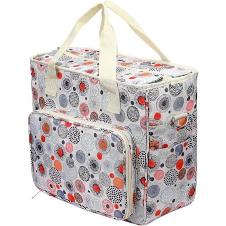 Strikkeveske Garnveske Organizer Strikkeoppbevaringsveske Hekleveske For Heklenåler Strikkepinner Prosjekt Og Utstyr Ingen Tilbehør Inkludert