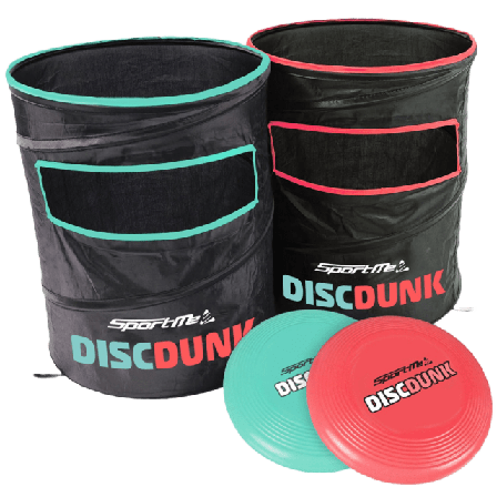 Sportme Discdunk - 3 Spel I 1 Uteleksaker Svart