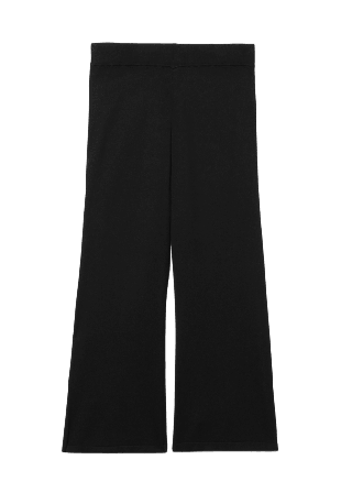 Å WOMAN Finstickade byxor BRITA Svart M