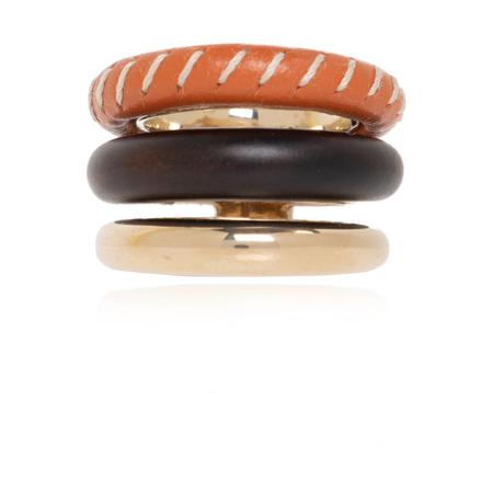 Chloé Kattie triple ring brun, Dam Ringar, Dam, Storlek: 56 MM